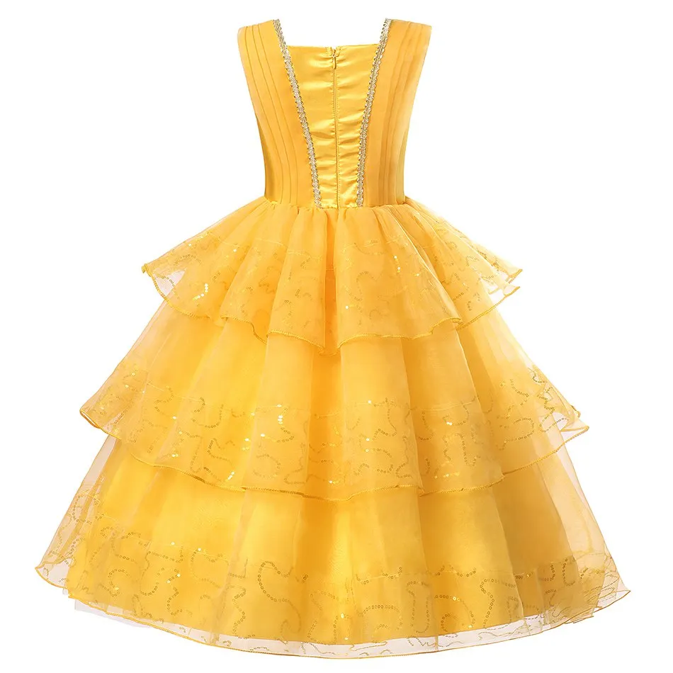 VOGUEON для девочек на выпускной свадьба платье летних многослойных платьев-пачек