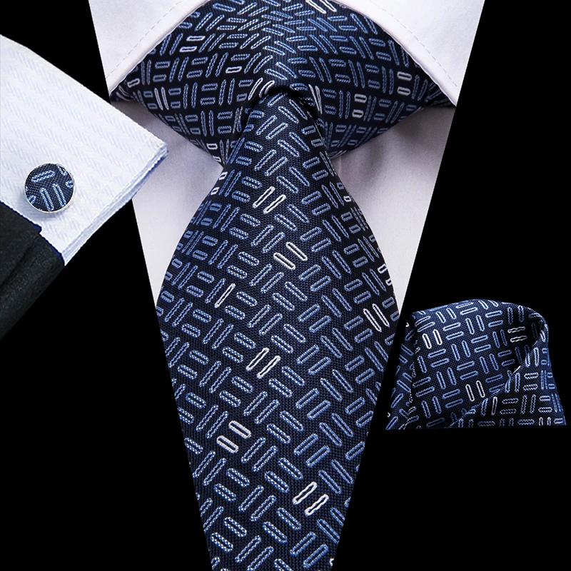 SN-3259 Hi-Tie, Новое поступление, Цветочные Галстуки для мужчин, черный шелковый галстук и карманный квадратный набор, мужские галстуки, модные галстуки Corbatas Para Hombre SN-3030 - Цвет: SN-3259