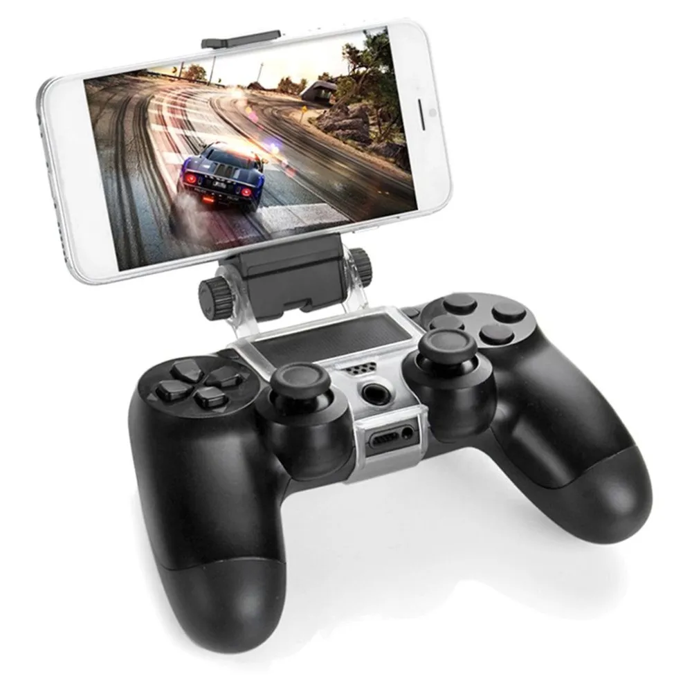 

Mobile Phone Holder For PS4 Controller Support Cell Phone Clip Holder Mount Bracket Stand Fit For Phone Game Accessory