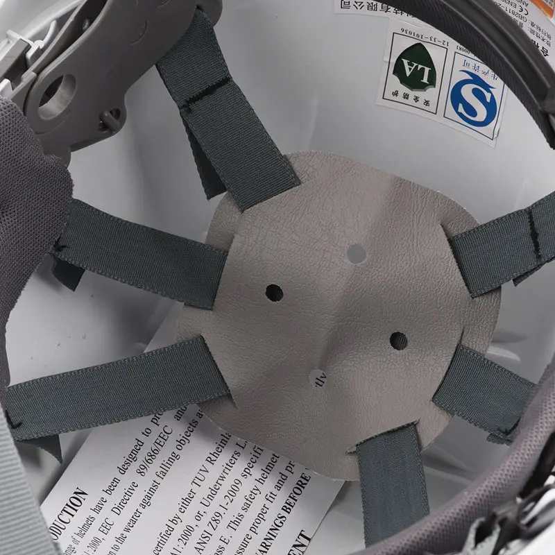 

CK Tech.ABS Breathable Construction Leader Safety Helmet Work Protective Engineering Power Labor White Hard Hat Cap Helmets