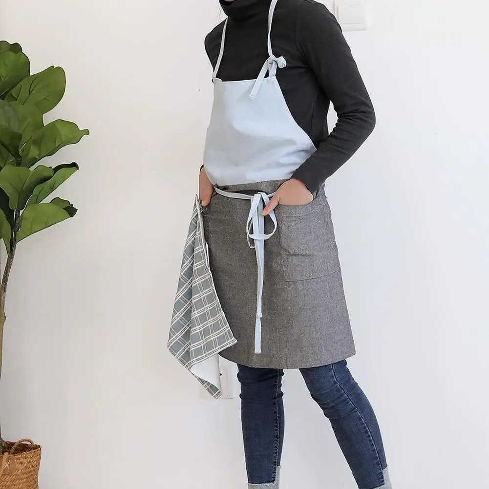 Японский Кухонный Фартук для женщин мужчин шеф-поваров официантов кафе