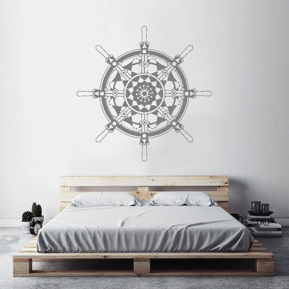 Экологичная Настенная Наклейка на руль корабля морская гостиная Настенный декор