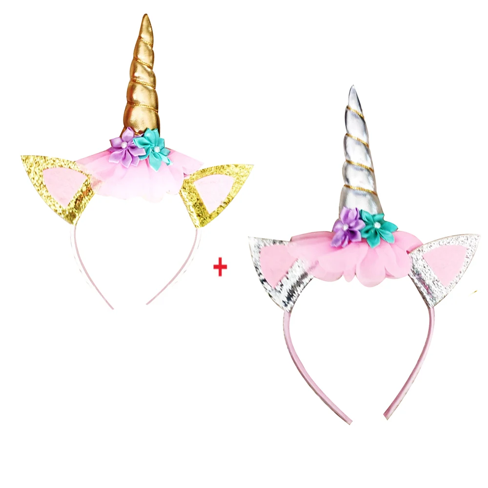 

3pcs Set Unicorn Dress For Christmas Birthday Cosplay Party Kids Girl Princess Ball Gown Dresses Children Costume Clothes