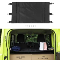 for suzuki jimny 2019 2020 2021 jb43 jb64 jb74 trunk cargo net luggage carrier curtain cover car interior accessories black