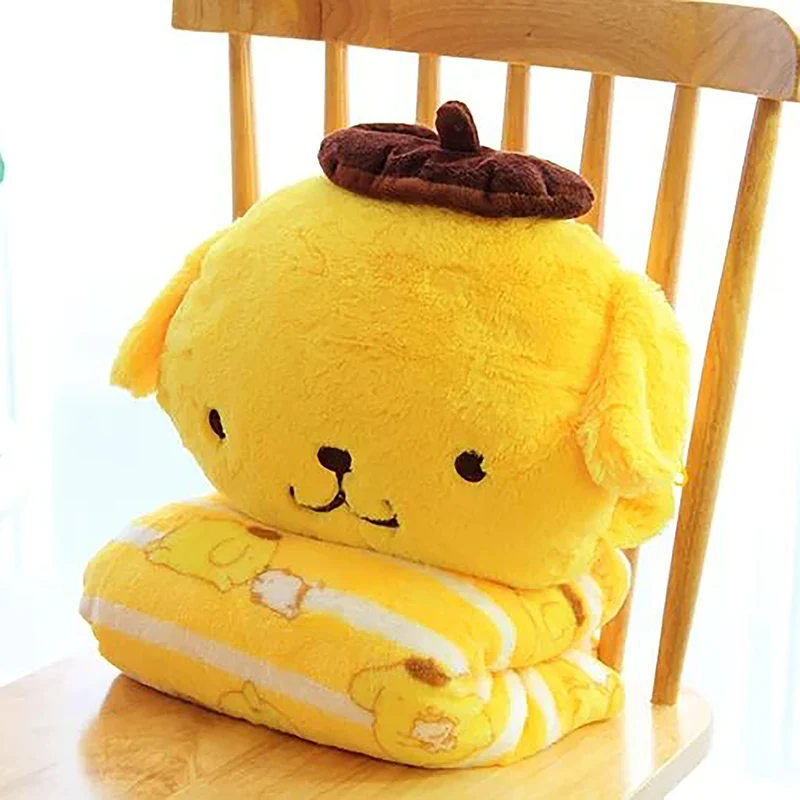 Милая плюшевая подушка и одеяло с мультипликационным рисунком Бадди мягкое