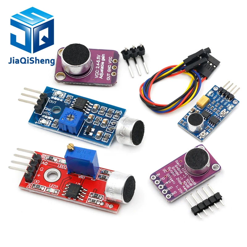 Микрофонный усилитель Electret стабильный модуль MAX9814 автоматическое управление