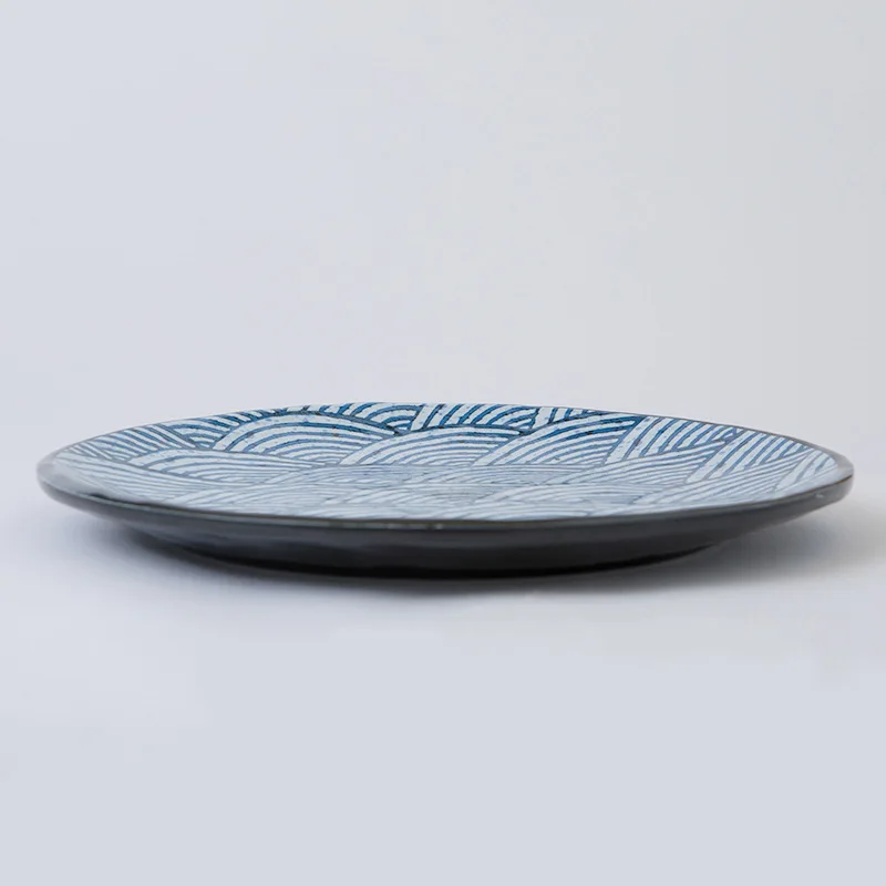 

Пластиковая тарелка из меламина в стиле ретро, 6,25 дюйма