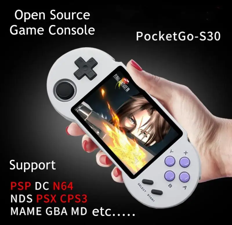

Игровая консоль PocketGo S30, 3,5 дюйма, с сумкой, подарок для детей