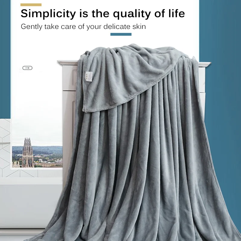 Мягкое одеяло для гостиной и спальни покрывало сна с кондиционированием воздуха