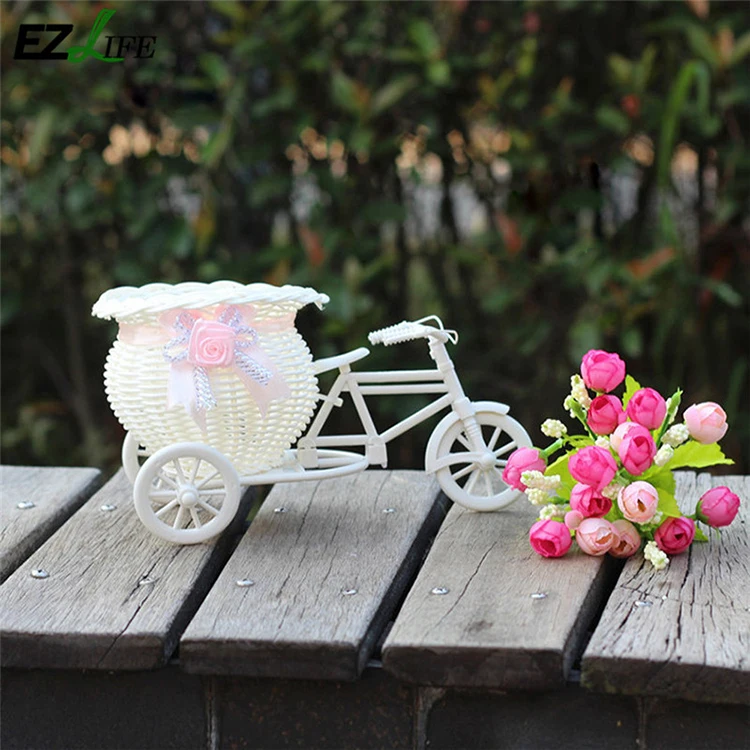 Плетению ротанга искусственный цветок корзины ручной работы имитация