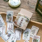 45 шт винтажные почтовые наклейки декоративные сделай сам Дневник Журнал Скрапбукинг планировщик этикетки наклейки эстетические кавайные канцелярские принадлежности