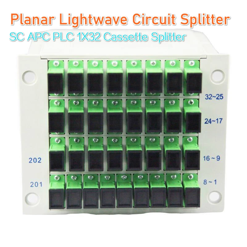 SC-APC 1x32 разветвитель LC волоконно-оптический FTTH PLC плосковолноводную Lightwave