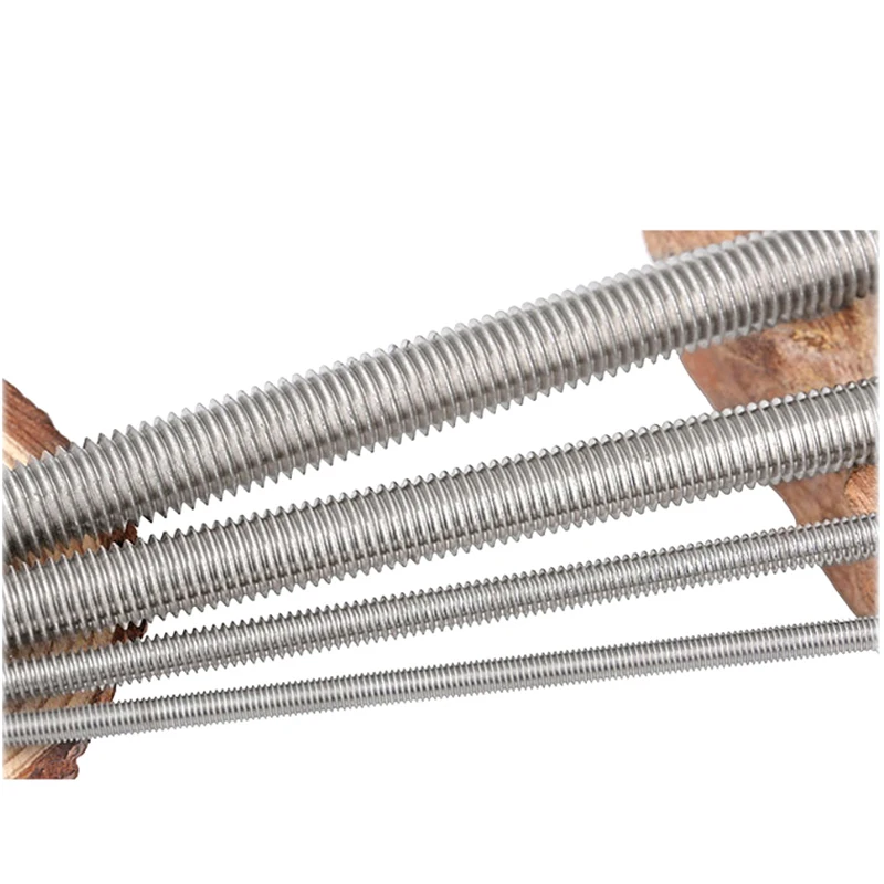 50 шт./лот нержавеющая сталь полный резьбовой стержень зубной двойная головка