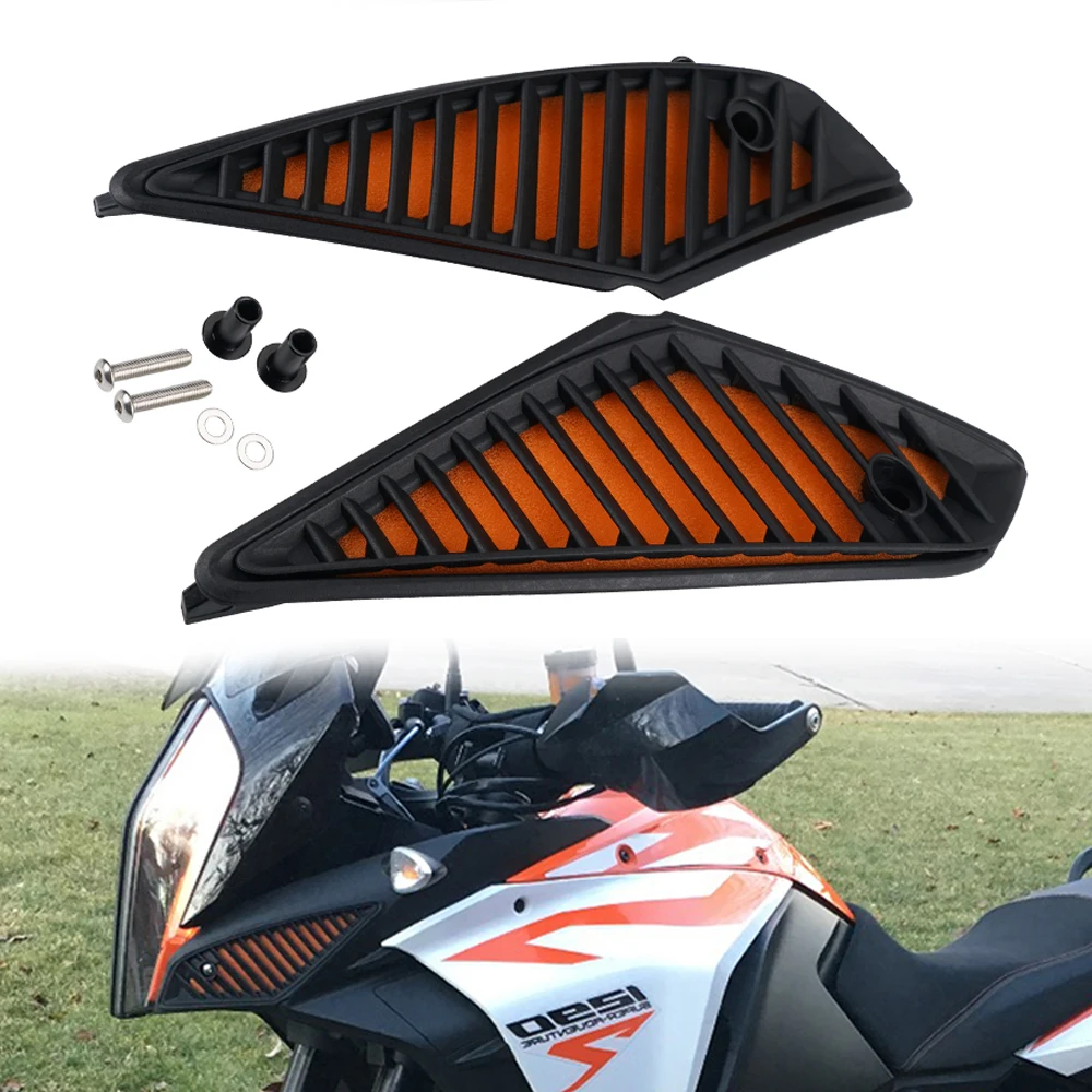 

Motorcycle Air Filter Whale Plug Grille for KTM 1290 Super Adventure R 2017- 2019 2020 1290 Super Adventure S ADV Dustproof Mesh