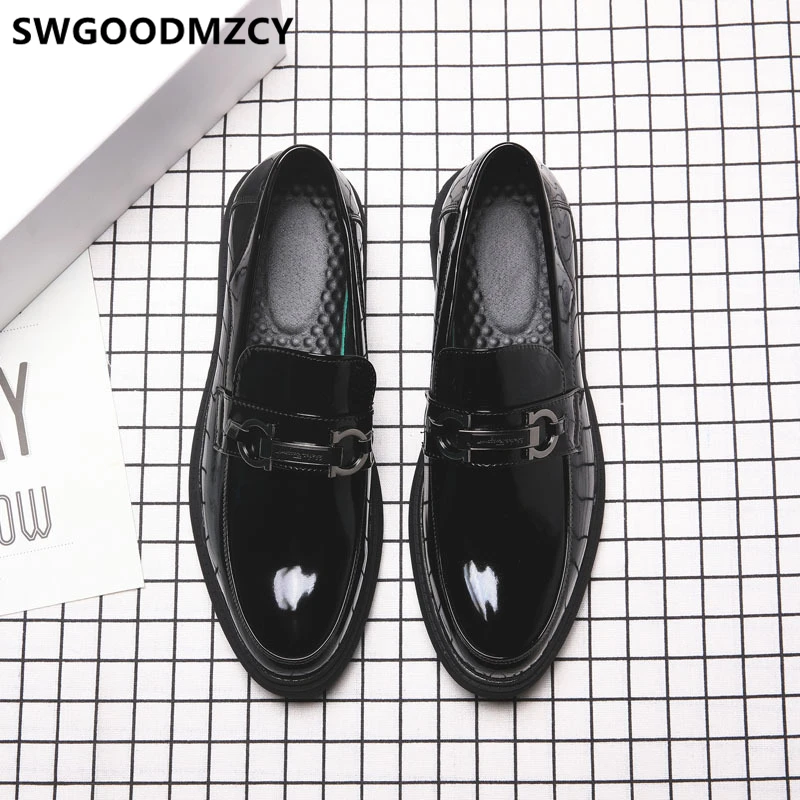 Туфли мужские парадные классические лоферы итальянские бренды свадебные туфли