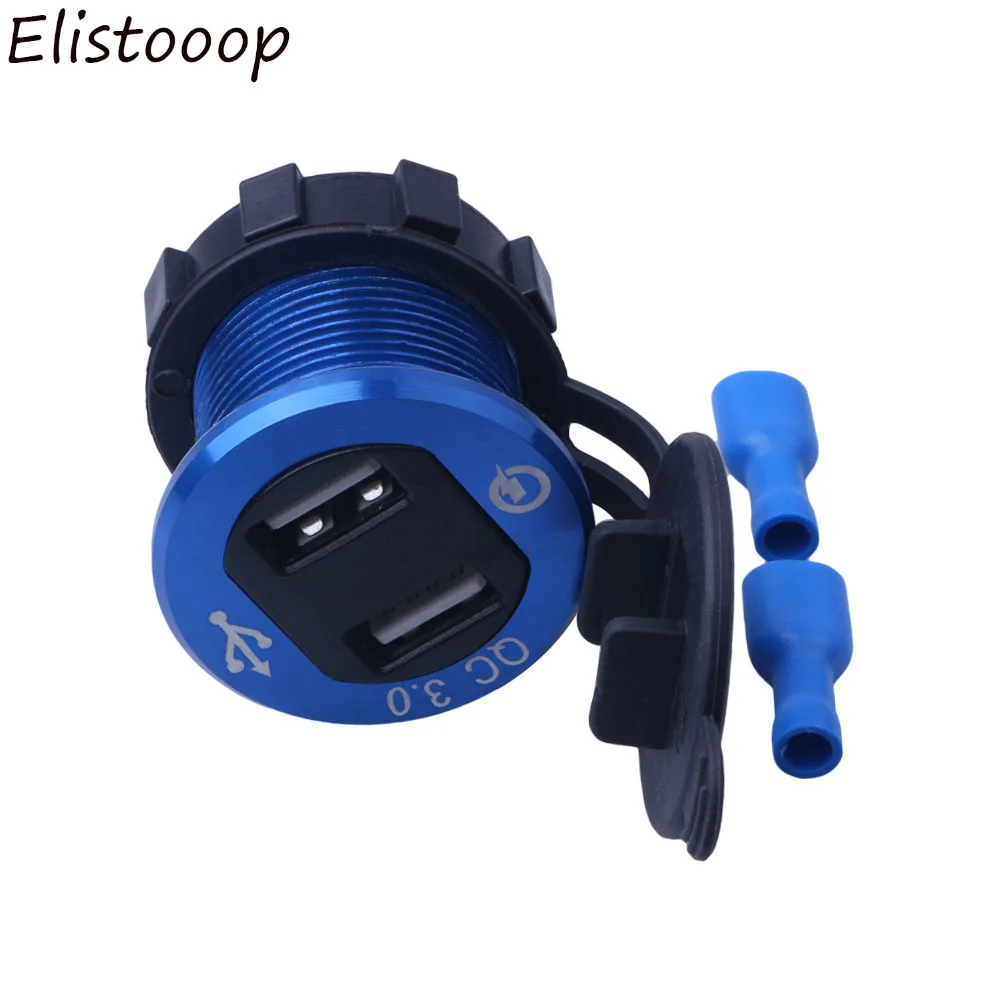 Автомобильный прикуриватель для мотоцикла с двумя usb-портами автомобильное