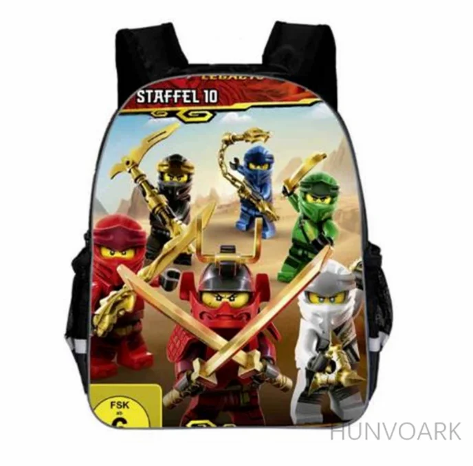 Водонепроницаемый нейлоновый рюкзак Ninjago для мальчиков школьные ранцы с 3D