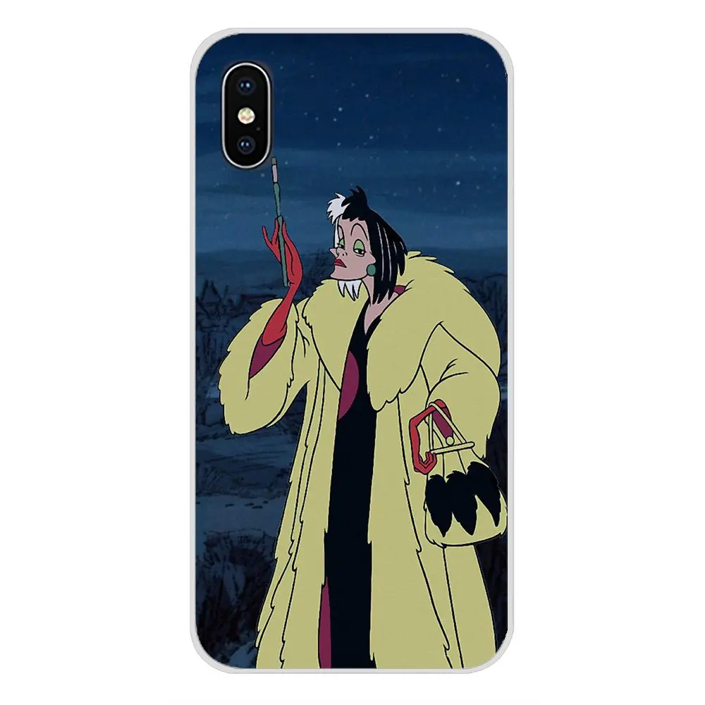 Чехлы для телефонов Apple iPhone X XR XS MAX 4 6 5C SE 6S 7 8 Plus ipod touch 5 Cruella | Мобильные телефоны и