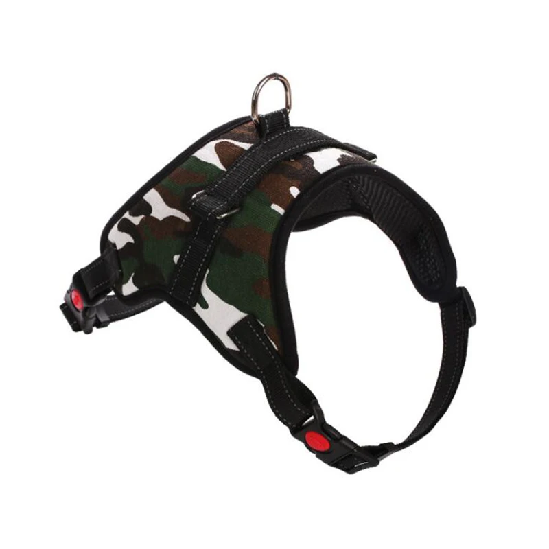 Проводов ошейник взрывозащищенный Регулируемый жилет для больших сбруя собак