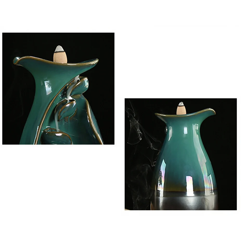 Керамическая курильница водопад подставка для ароматических распылителей