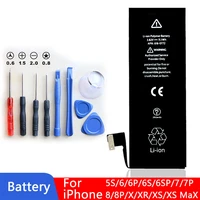 2021 high capacity phone battery brand new for apple 5 s se 6 s 7 8 plus 10 x xr xs max replacement batteries for iphone 6s