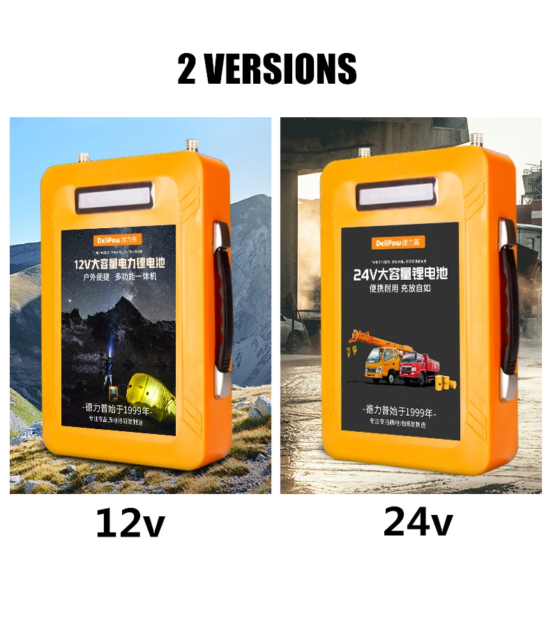 High power 24V 125AH Li-ion USB lithium-iron Battery for inverter/boat motor/solar panel/outdoor Emergency Power source | Электроника