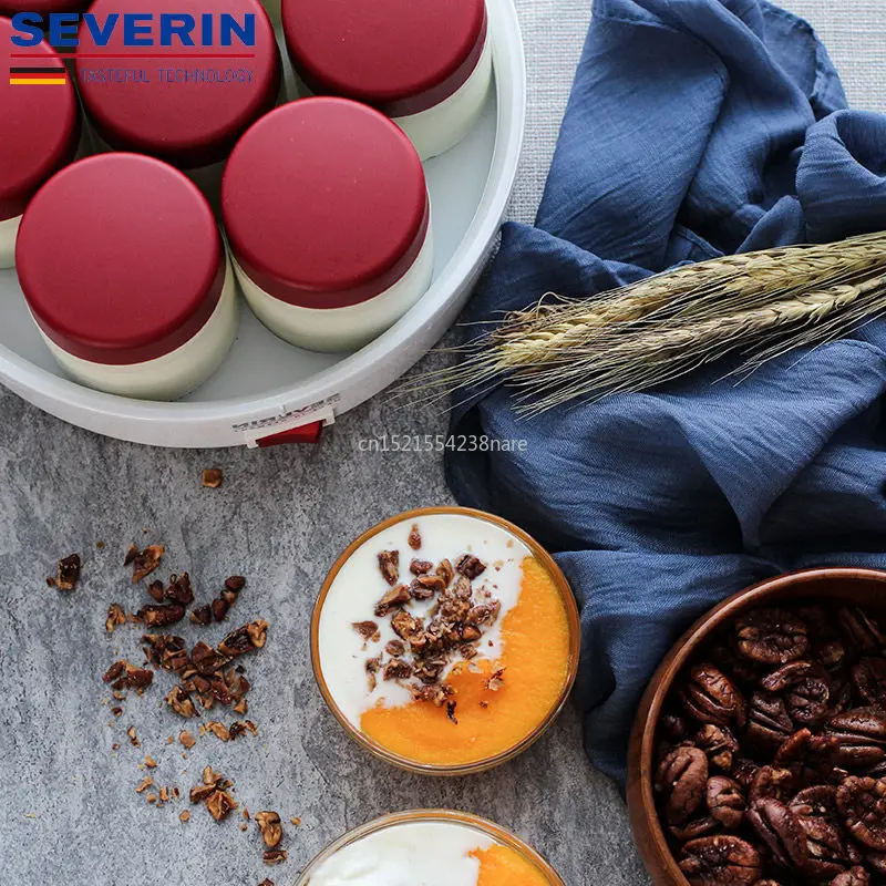 Красно многофункциональная автоматическая машина для приготовления йогурта 7