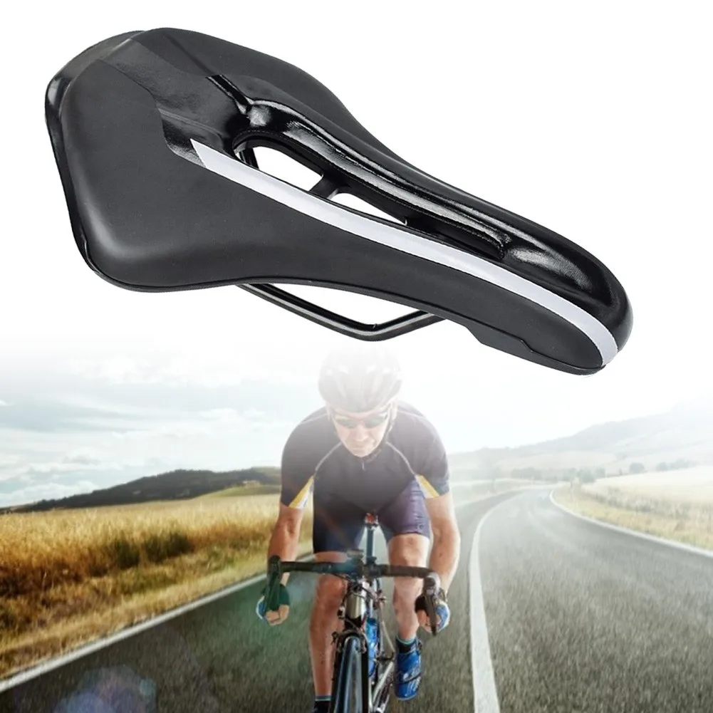

Ultralight Bicycle Saddle Hollow Comfortable MTB Road Bike Seat Soft Breathable Outdoor Cycling Saddle Seat Parts Accessories