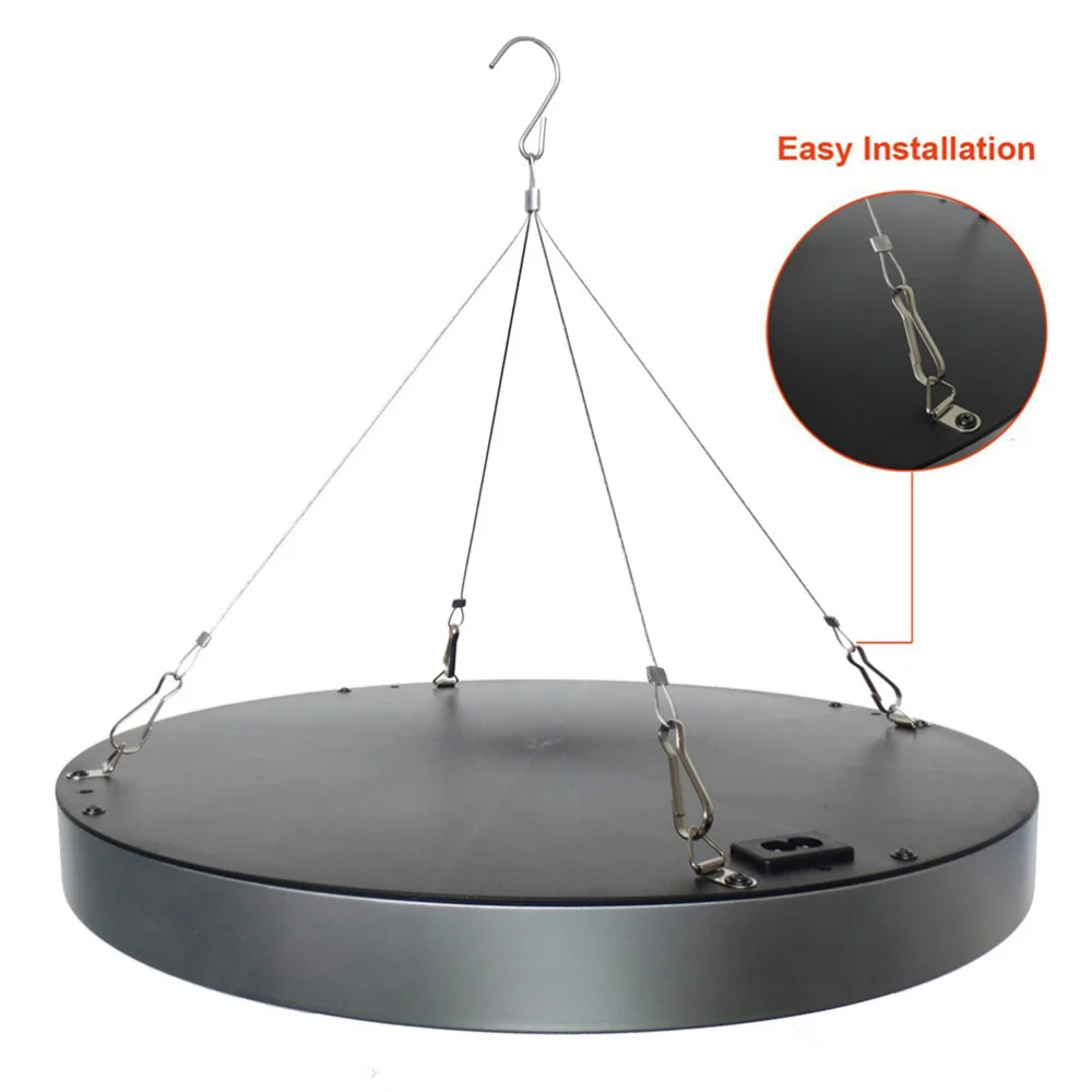 

50W 86-265V Circle Design Light Indoor Plant Growth Lamp for Plants with US Plug