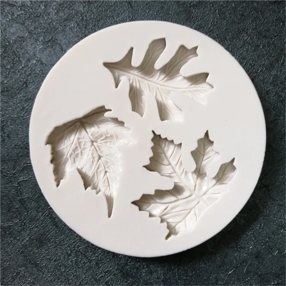 Формочки для мыла имитирующие кленовый лист дизайнерские DIY 3d стеновые панели