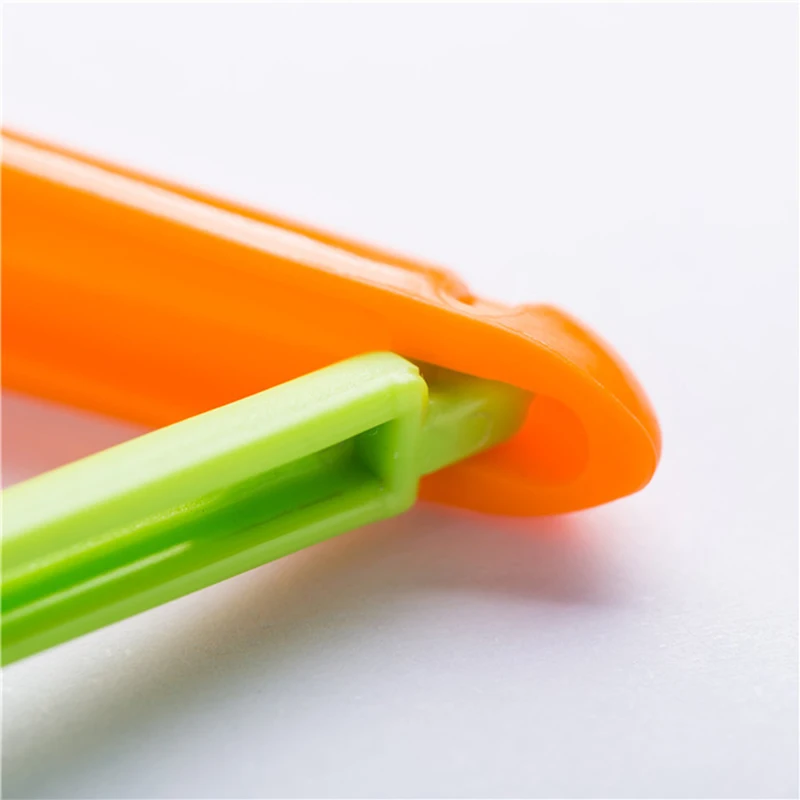 

2021 New 5/10/20Pcs Carrot Food Multi-purpose Bag Sealing Clip Fresh-Keeping Clamp Sealer for Food and Snack Bags Kitchen Tools