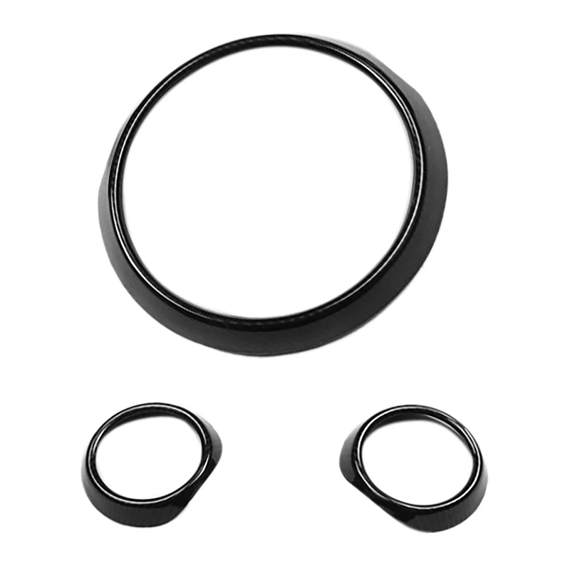 

Carbon Fiber Center Console Dashboard Air Conditioner Outlet Cover Trim Panel for 2011-2016 MINI Countryman R60