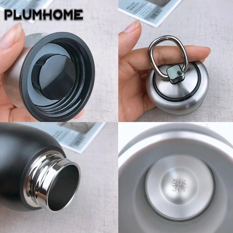 

New Mini Coffee Vacuum Flasks Lovely Stainless Steel Thermos Portable Travel Water Bottle Insulated Thermal Bottle 300ml