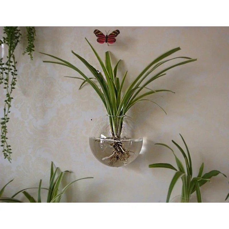 10 м висячая стеклянная Цветочная ваза Террариум контейнер домашний садовый шар