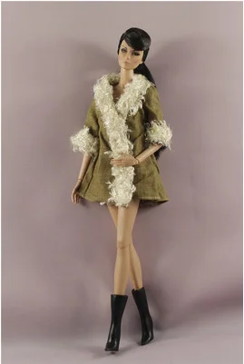 Летний комплект одежды зимняя одежда пальто Кукольное платье джинсы брюки для 1/6