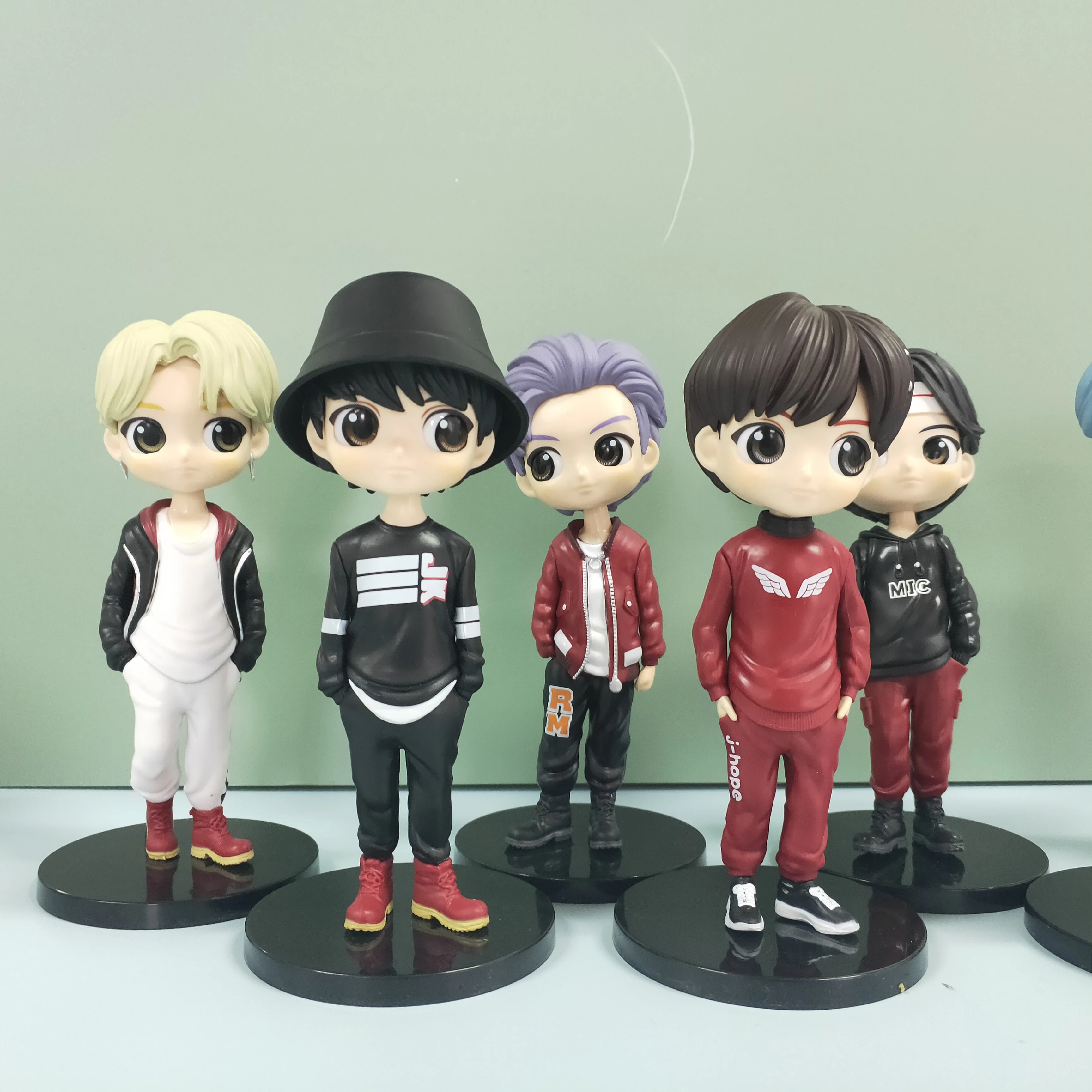 15 см Q Posket Bangtan Boys Group модель игрушки KPOP Star TOP A.R.M.Y ПВХ брелок экшн-фигурки Bt Kid |