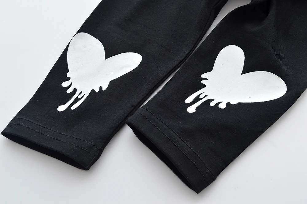 Newborn Baby Girl Clothes Set Fashion Cotton Leopard Print Long Sleeved Romper Top+pants+Headband Toddler Infant 3pcs | Детская одежда