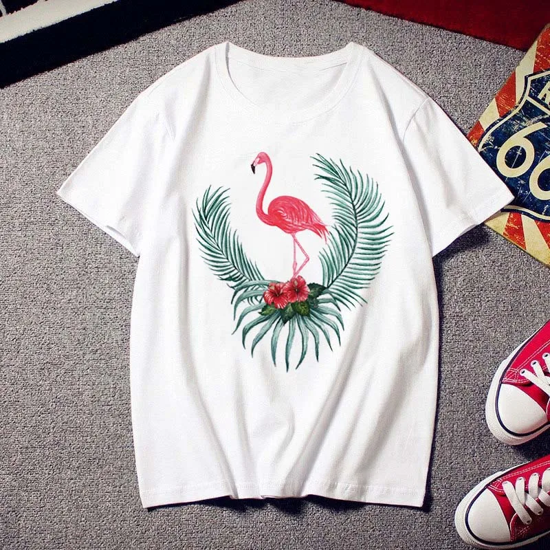 Женская футболка с коротким рукавом и круглым вырезом большого размера|Футболки|