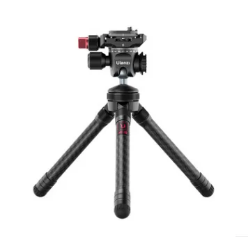 

Ulanzi MT-28+U-120 Tripod Kit Extendable DSLR Camera Smartphone Vlog Panoramic Ballhead Tripod Head with Cold Shoe Carbon Fiber