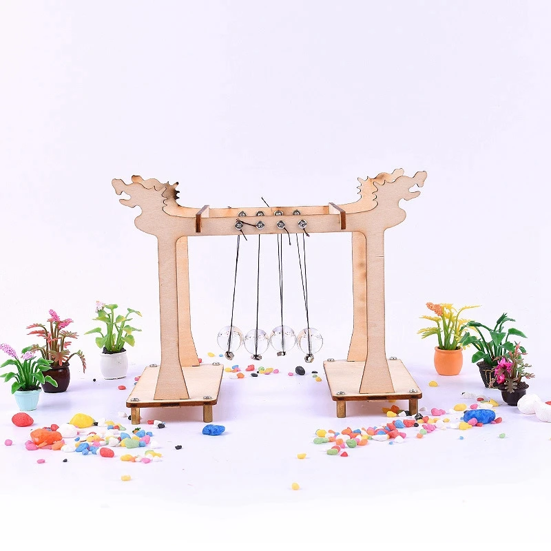 Простой маятниковый испытательный эксперимент оборудование Физика Наука Diy