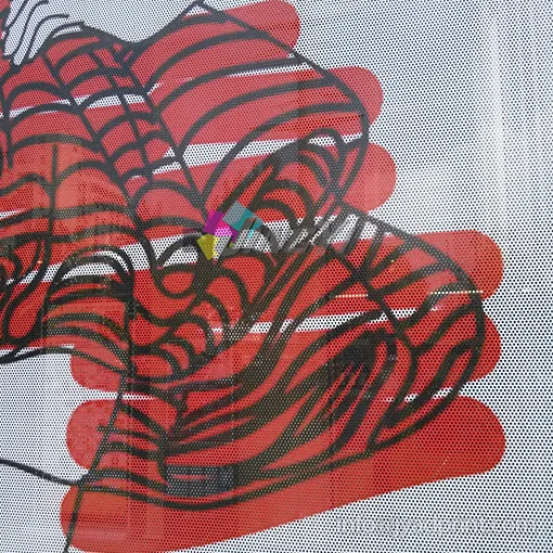 Индивидуальная печать односторонние визуальные рекламные наклейки