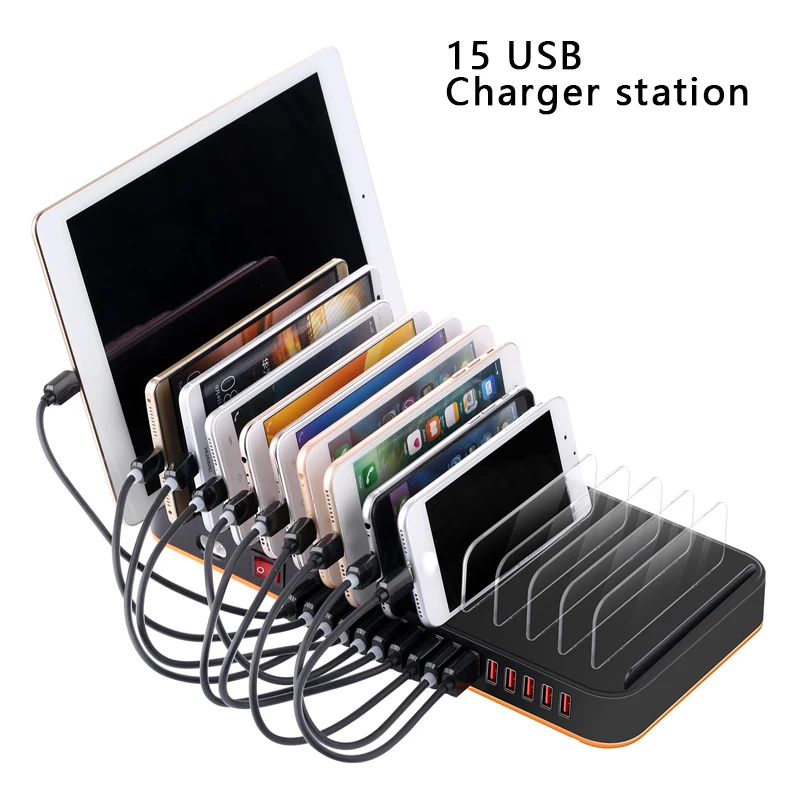 Зарядная станция с несколькими usb-портами настольное зарядное устройство для