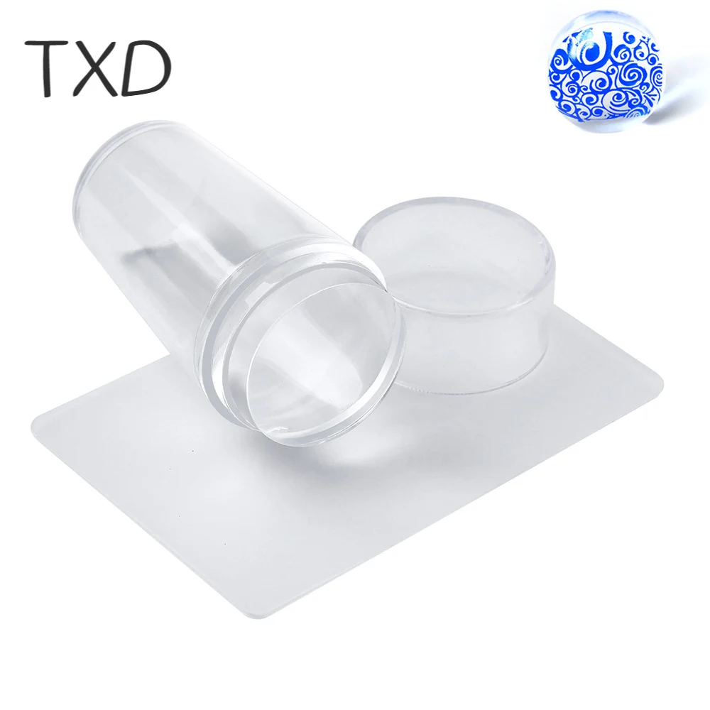 

TXD New Transparent Seal with Full Transparent Handle Transparent Print Head Silicone Seal