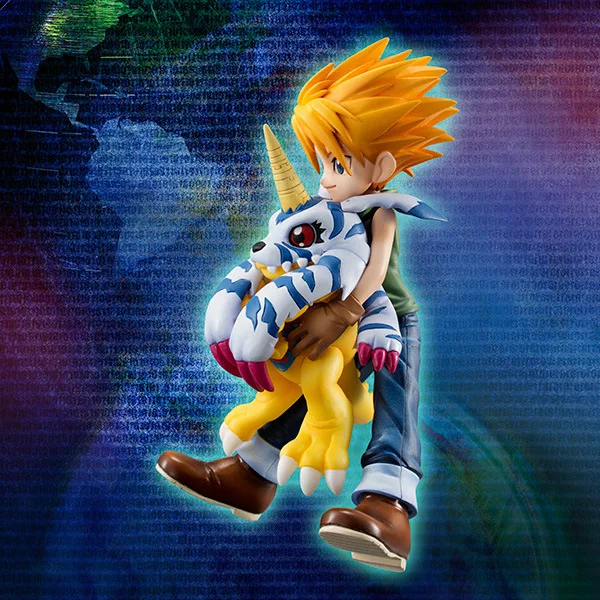 Экшн фигурка дигимон Adventure габумон ПВХ 11 см война кабутеримон ишида Ямато кукла