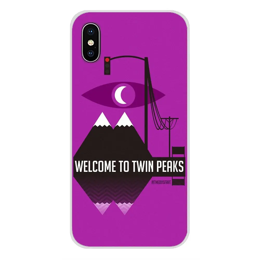 For Samsung A10 A30 A40 A50 A60 A70 Galaxy S2 Note 2 3 Grand Core Prime Welcome To Twin Peaks tv show Transparent TPU Shell Case | Мобильные