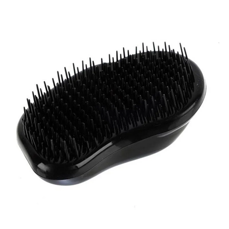 1 шт. черная расческа для распутывания волос душ салонная Щетка Для Волос