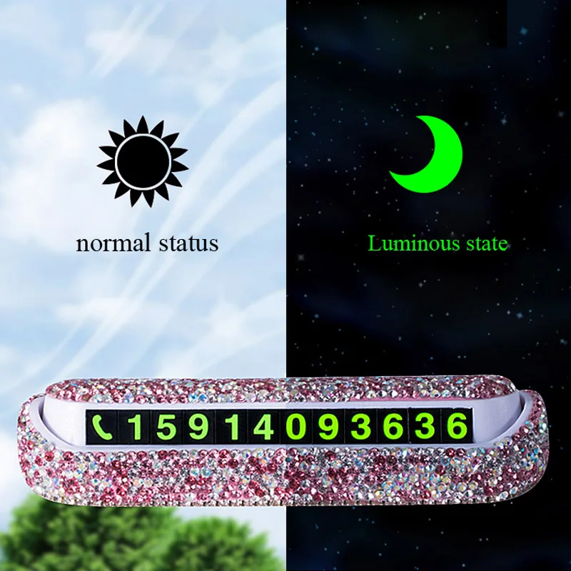 1 шт. автомобильная парковочная табличка с номером телефона| |