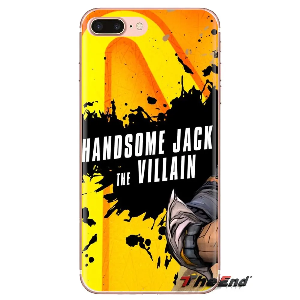 For Sony Xperia Z Z1 Z2 Z3 Z5 compact M2 M4 M5 E3 T3 XA Aqua LG G4 G5 G3 G2 Mini Soft Transparent Case Cover anime borderlands 2 |