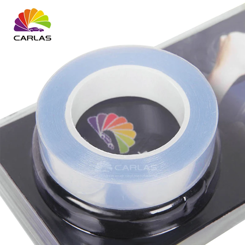 Прозрачная защитная пленка CARLAS для края бампера двери автомобиля 5 м Защитная