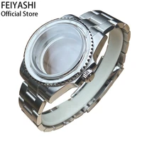 for nh35 nh36 miyota 8215 dial movement mens watches case watchband bracelet strap 316l stainless steel sapphire submariner